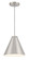 Vantage Pendants One Light Hanging Lantern in Brushed Nickel (7|6201-84)
