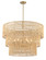 Bungalow Heaven Six Light Pendant in Soft Brass (7|5046-695)