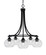 Paramount Five Light Chandelier in Matte Black (200|3415-MB-202)