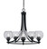 Paramount Five Light Chandelier in Matte Black (200|3405-MB-4102)