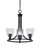 Paramount Three Light Chandelier in Matte Black (200|3403-MB-461)