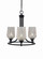 Paramount Three Light Chandelier in Matte Black (200|3403-MB-4253)
