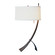 Stasis One Light Table Lamp in White (39|272666-SKT-02-SF1695)