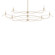 Willow Six Light Chandelier in Soft Gold (39|136352-SKT-MULT-84)