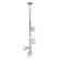 Gatsby Four Light Pendant in Modern Brass (39|131612-SKT-MULT-86-CR)