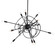 Olympus 12 Light Pendant in Black (39|131604-SKT-MULT-10) Olympus 12 Light Pendant in Black (39|131604-SKT-MULT-10)