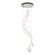 Chrysalis LED Pendant in Sterling (39|131141-SKT-STND-85-WP0755)