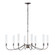 Grace Eight Light Chandelier in Ink (39|105050-SKT-89-BR-ZM0611)