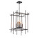 Tura Eight Light Chandelier in Black (39|101317-SKT-10)