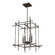 Tura Four Light Chandelier in Oil Rubbed Bronze (39|101316-SKT-14)