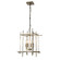 Tura Four Light Chandelier in Sterling (39|101315-SKT-85)