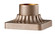 Outdoor Pier Mounts Mounting Accessory in Corinthian Bronze (1|PIER MT-CB)