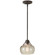 Urban Renewal One Light Pendant in Rustic Iron (1|P1234RI)