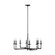 Ansley Eight Light Chandelier in Aged Iron (1|F3291/8AI)