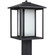 Hunnington One Light Outdoor Post Lantern in Black (1|89129-12)