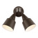 Flood Light Two Light Adjustable Swivel Flood Light in Antique Bronze (1|8560702-71)