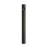 Outdoor Posts Post with Photo Cell in Black (1|8112-12)