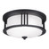 Crowell Two Light Outdoor Flush Mount in Black (1|7847902EN3-12)