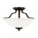 Emmons Two Light Semi-Flush Mount in Bronze (1|7739002-710)