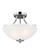 Geary Two Light Semi-Flush Convertible Pendant in Chrome (1|7716502-05)