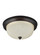 Geary One Light Flush Mount in Bronze (1|77063-710)