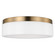 Rhett LED Flush Mount in Satin Brass (1|7569093S-848)