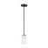 Alturas One Light Mini-Pendant in Midnight Black (1|6124601EN3-112)