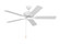 Linden 52'' Ceiling Fan in Matte White (1|5LD52RZW)