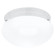 Webster One Light Flush Mount in White (1|5326-15)