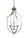 Hanford Three Light Hall / Foyer Pendant in Brushed Nickel (1|5224503-962)