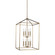 Perryton Eight Light Hall / Foyer in Satin Brass (1|5115008EN-848)