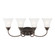 Holman Four Light Wall / Bath in Bronze (1|44808EN3-710)