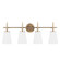 Driscoll Four Light Wall / Bath in Satin Brass (1|4440404EN3-848)