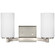 Hettinger Two Light Wall / Bath in Brushed Nickel (1|4439102EN3-962)