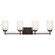 Elmwood Park Four Light Wall/ Bath in Bronze (1|4437304EN3-710)