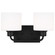 Canfield Two Light Wall / Bath in Midnight Black (1|4428802-112)
