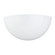 Edla One Light Wall / Bath Sconce in White (1|4138-15)