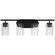 Oslo Four Light Wall / Bath in Midnight Black (1|41173-112)