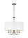 Seville Five Light Chandelier in Brushed Nickel (1|3320205EN-962)