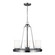 Kemal Three Light Chandelier in Brushed Nickel (1|3130703-962)