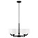 Canfield Five Light Chandelier in Midnight Black (1|3128805-112)