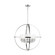 Alturas Five Light Chandelier in Brushed Nickel (1|3124675-962)