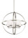 Alturas Five Light Chandelier in Brushed Nickel (1|3124605EN3-962)