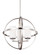 Alturas Three Light Chandelier in Brushed Nickel (1|3124603-962)