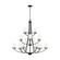 Robie 12 Light Chandelier in Midnight Black (1|3121612-112)