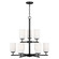 Oslo Nine Light Chandelier in Midnight Black (1|31162EN3-112)