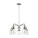 Belton Five Light Chandelier in Brushed Nickel (1|3114505EN7-962)