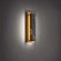Zurich LED Wall Sconce in Black & Aged Brass (281|WS-48318-BK/AB)