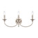 Cecil Three Light Vanity in Brushed Nickel (45|89742/3)