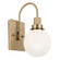 Hex One Light Wall Sconce in Champagne Bronze (12|55149CPZ)
